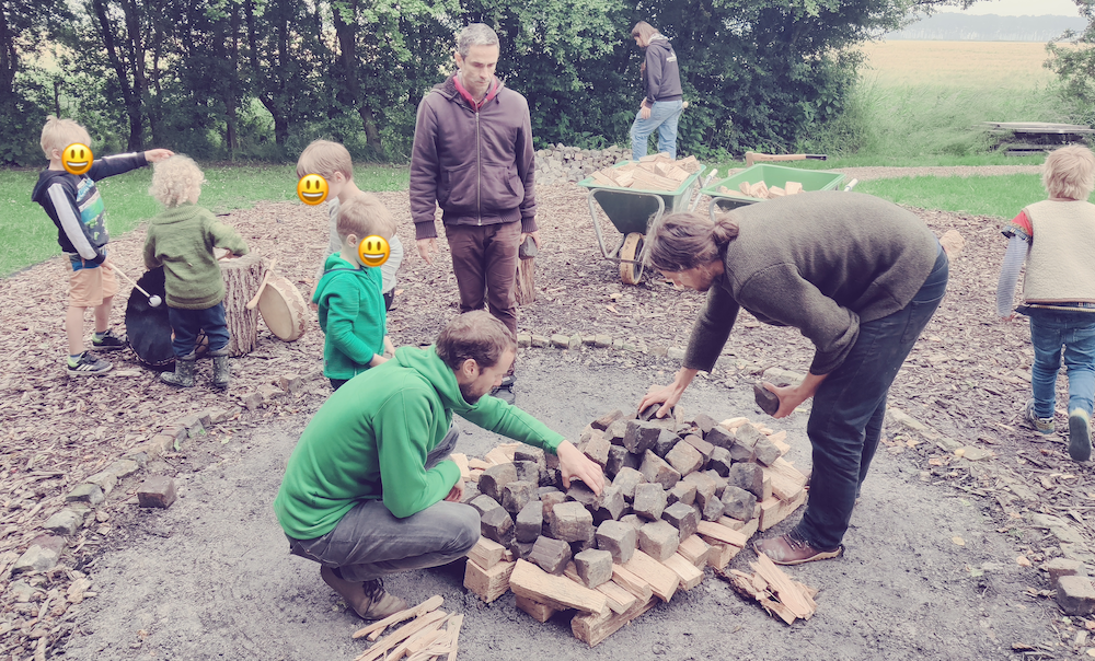 Met je zoon in de zweethut